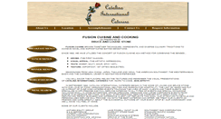 Desktop Screenshot of catalinacaterers.com